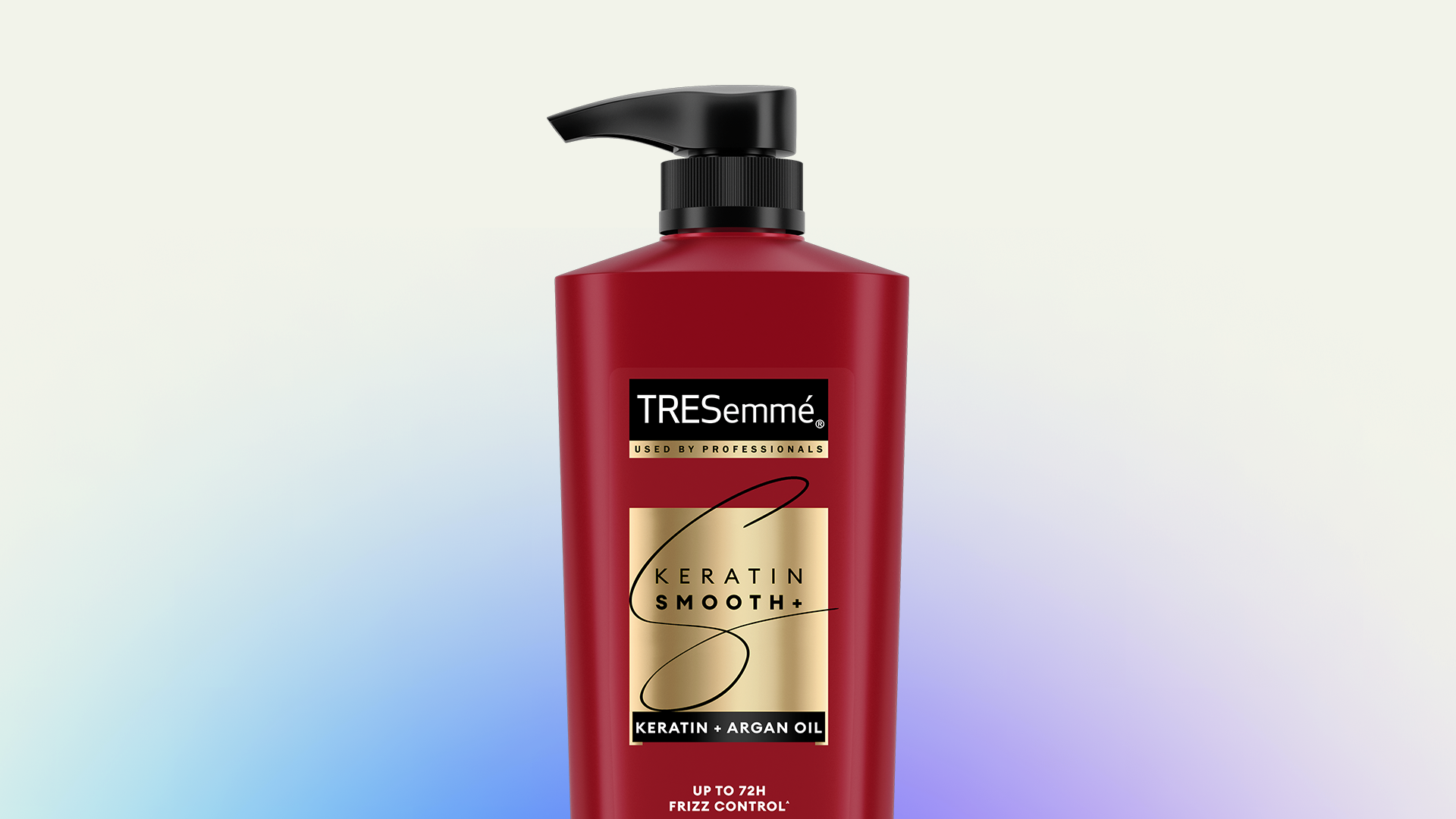 TRESemmé packaging.