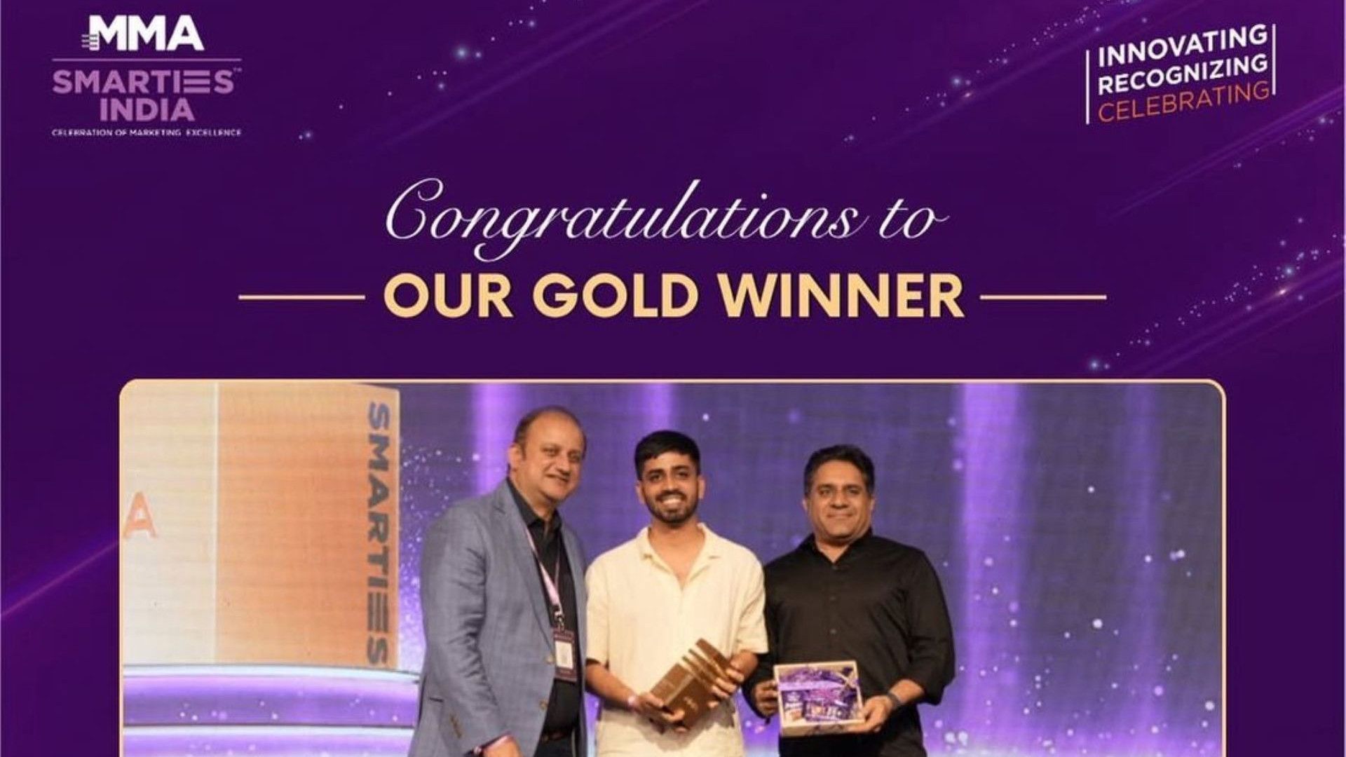 Smarties APAC award.