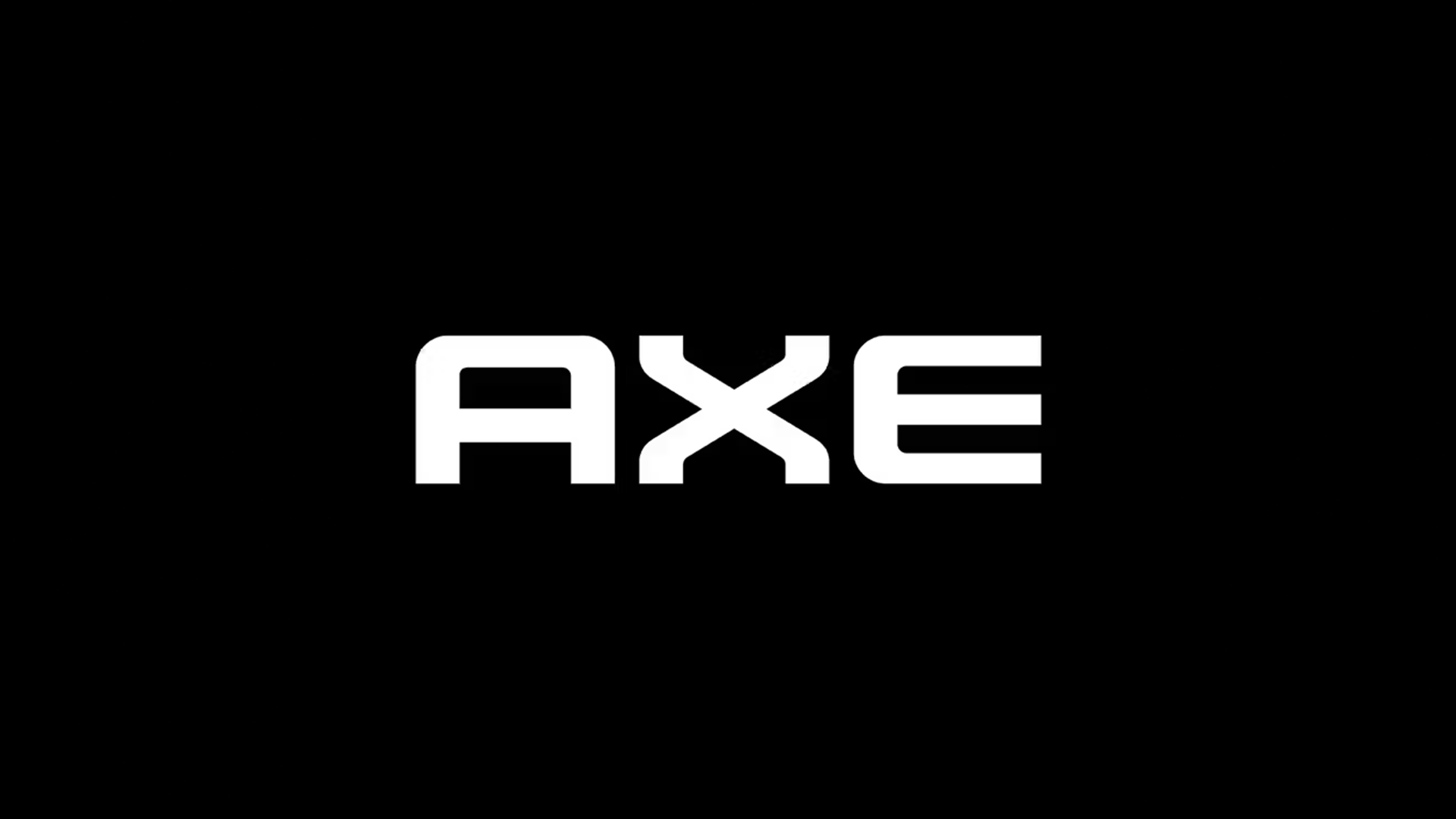 Axe logo with black background