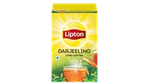 Image of a packet of Lipton Darjeeling tea - ‘Champagne of Teas’