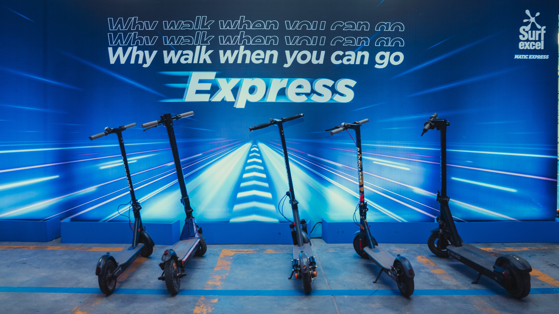 Influencers at Surf excel Matic Express launch event