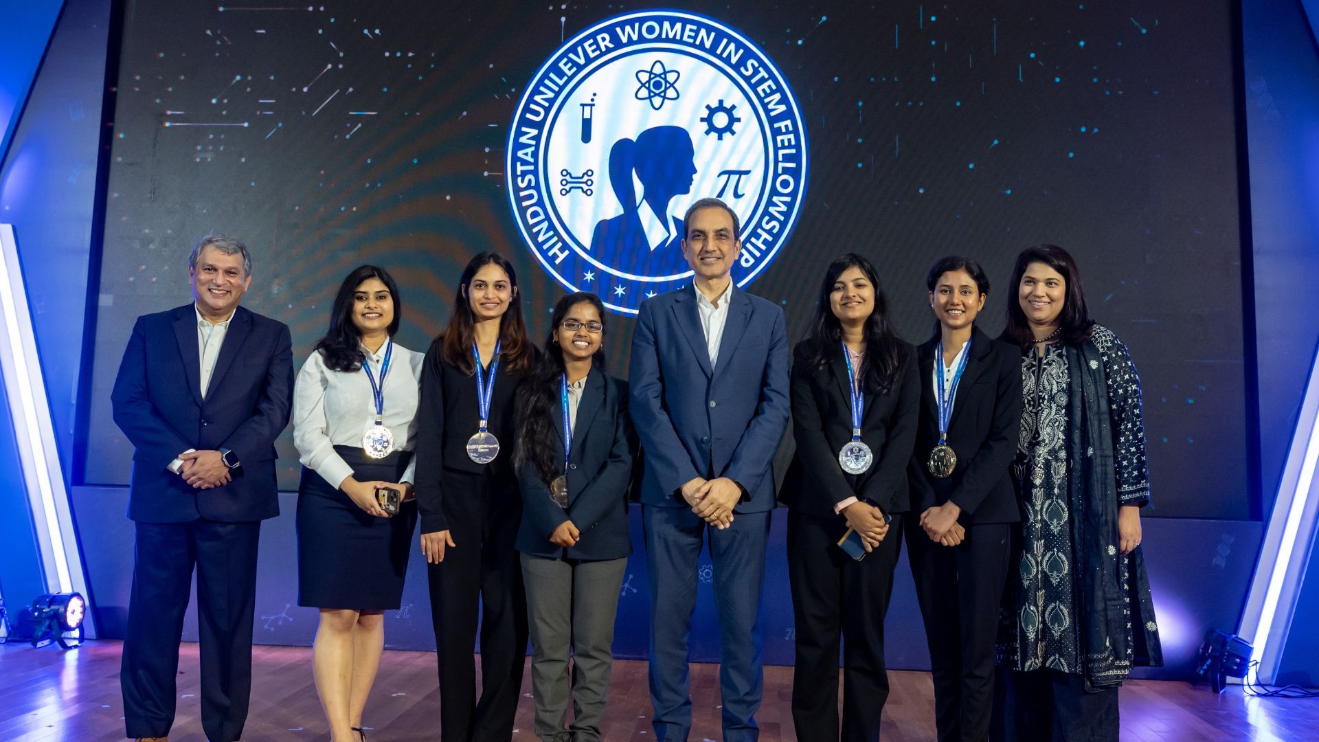 Image of HUL CEO & MD, Rohit Jawa at the HUL Women In STEM fellowship launch event at Bangalore