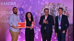 Team HUL receiving the Kantar award in FY2024-2025