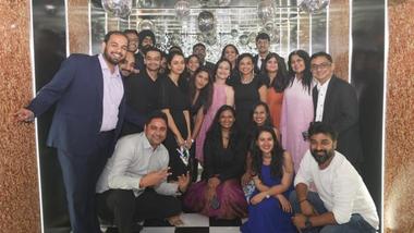 A group picture of HUL’s oral care team taken in the year 2025.