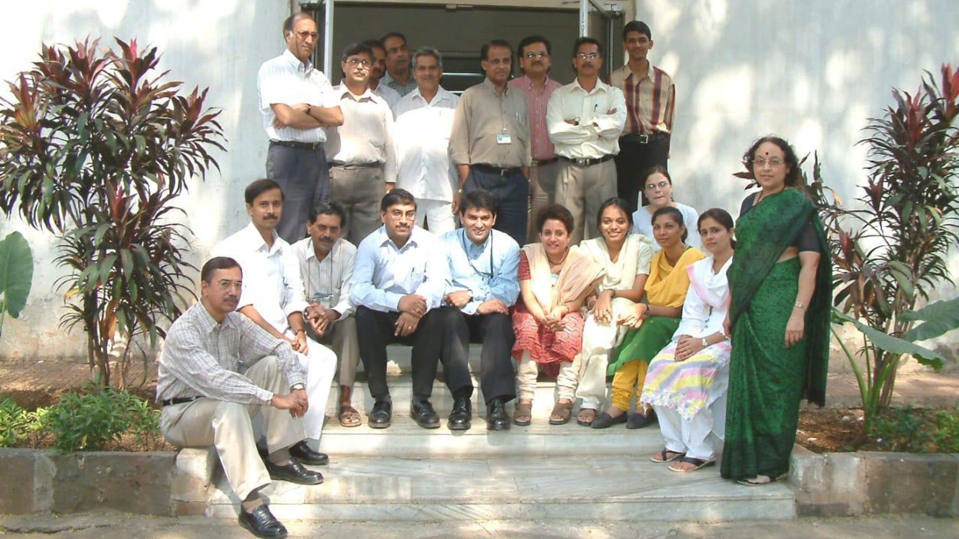 Vibhav Sanzgiri with team R&D 