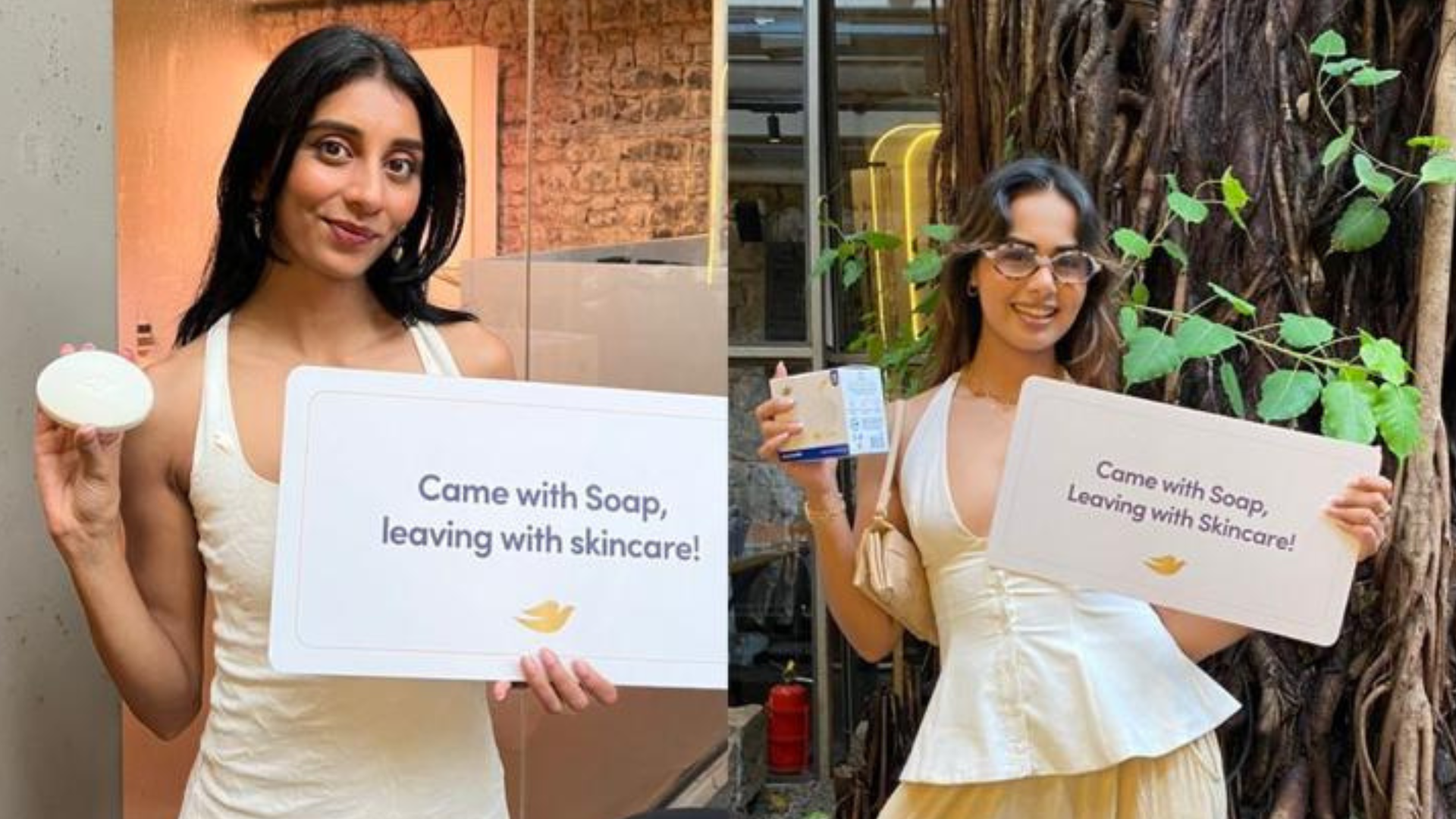 Influencers and content creators at the Dove BYOB event