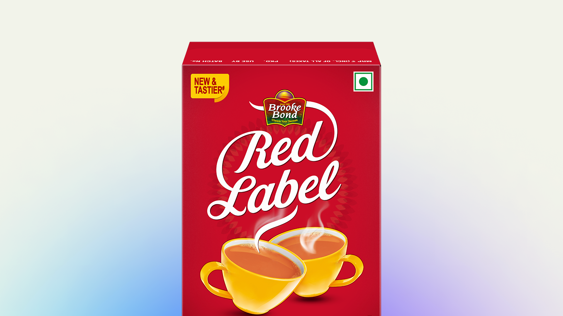 Red Label packaging.