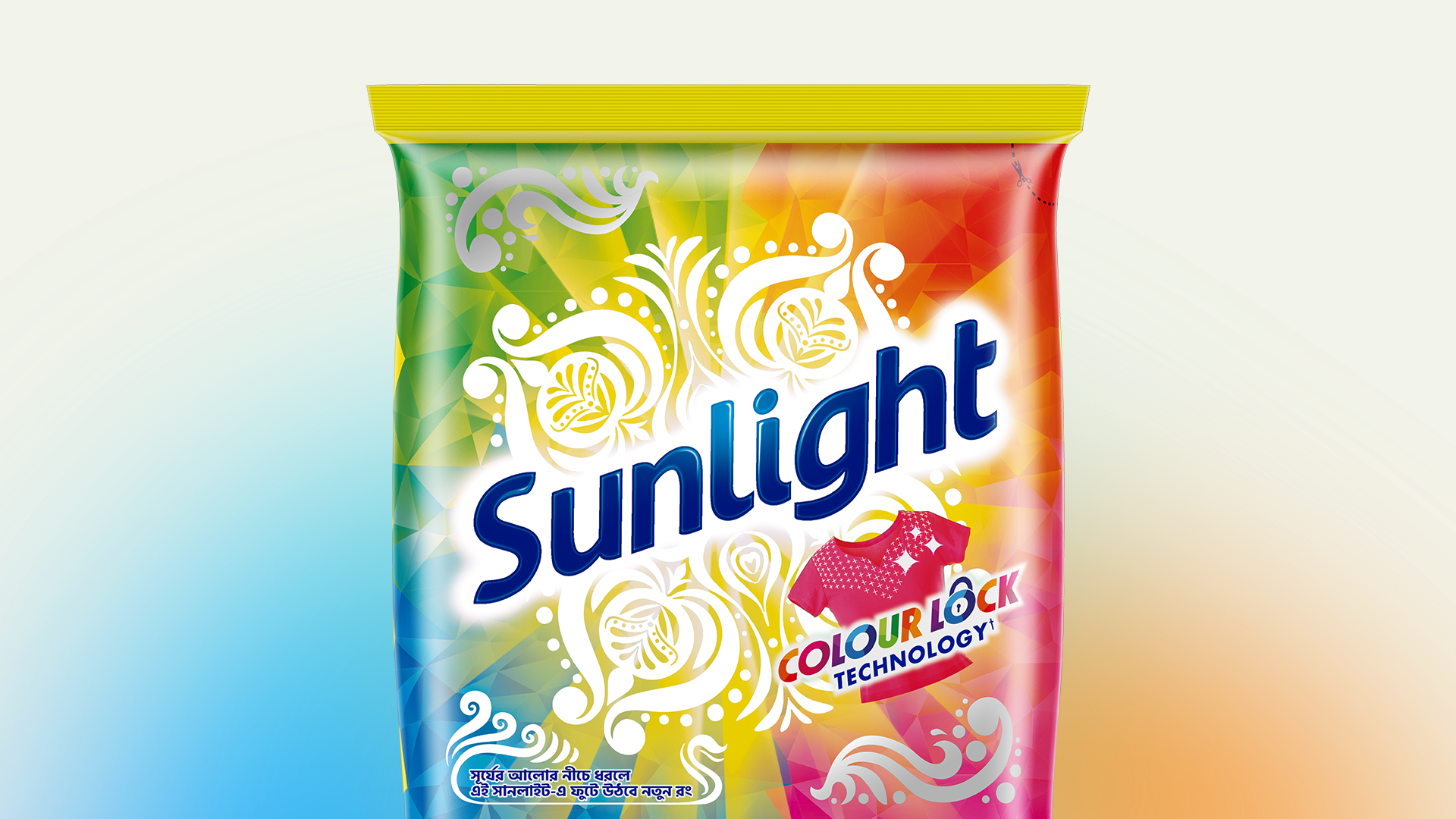 Sunlight packaging.