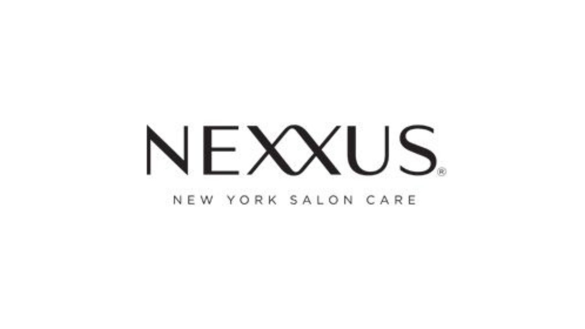 Nexxus logo with New York Salon Care text below