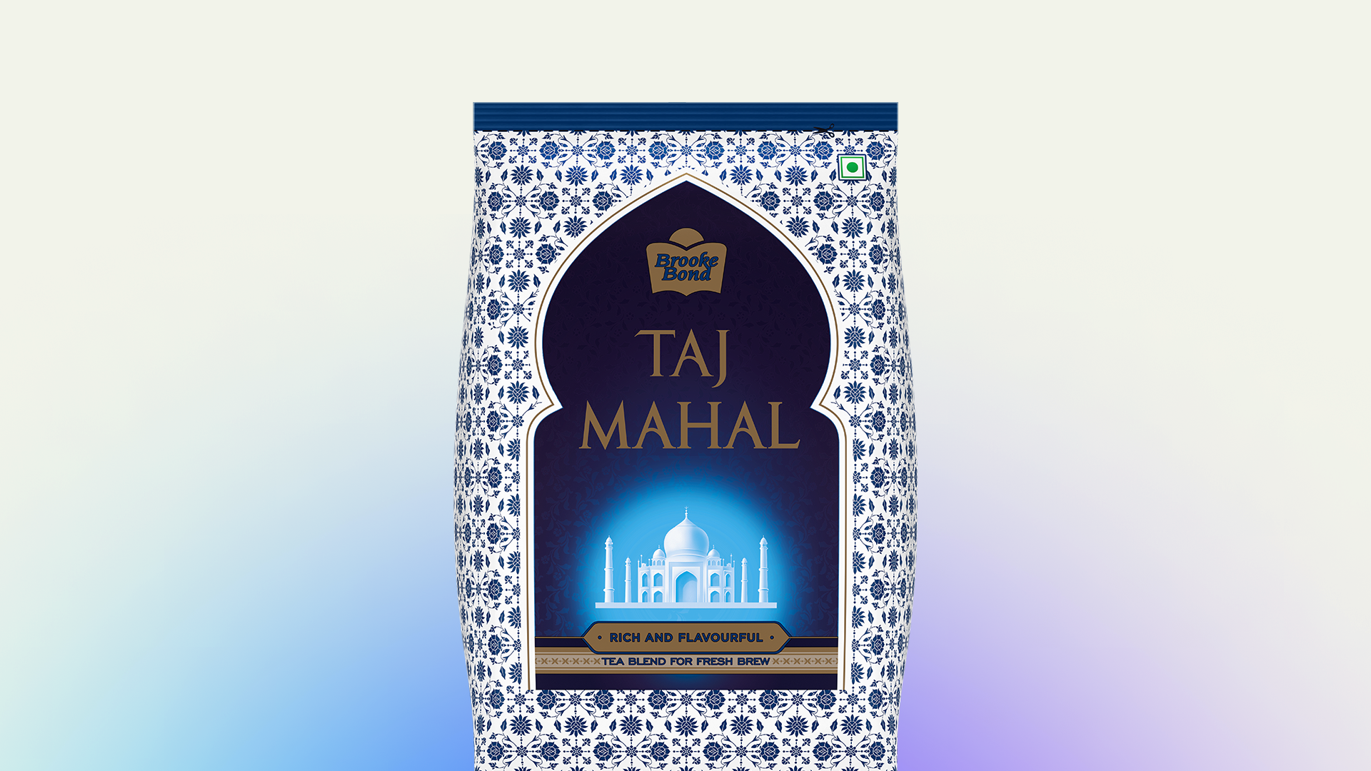 Taj Mahal packaging.