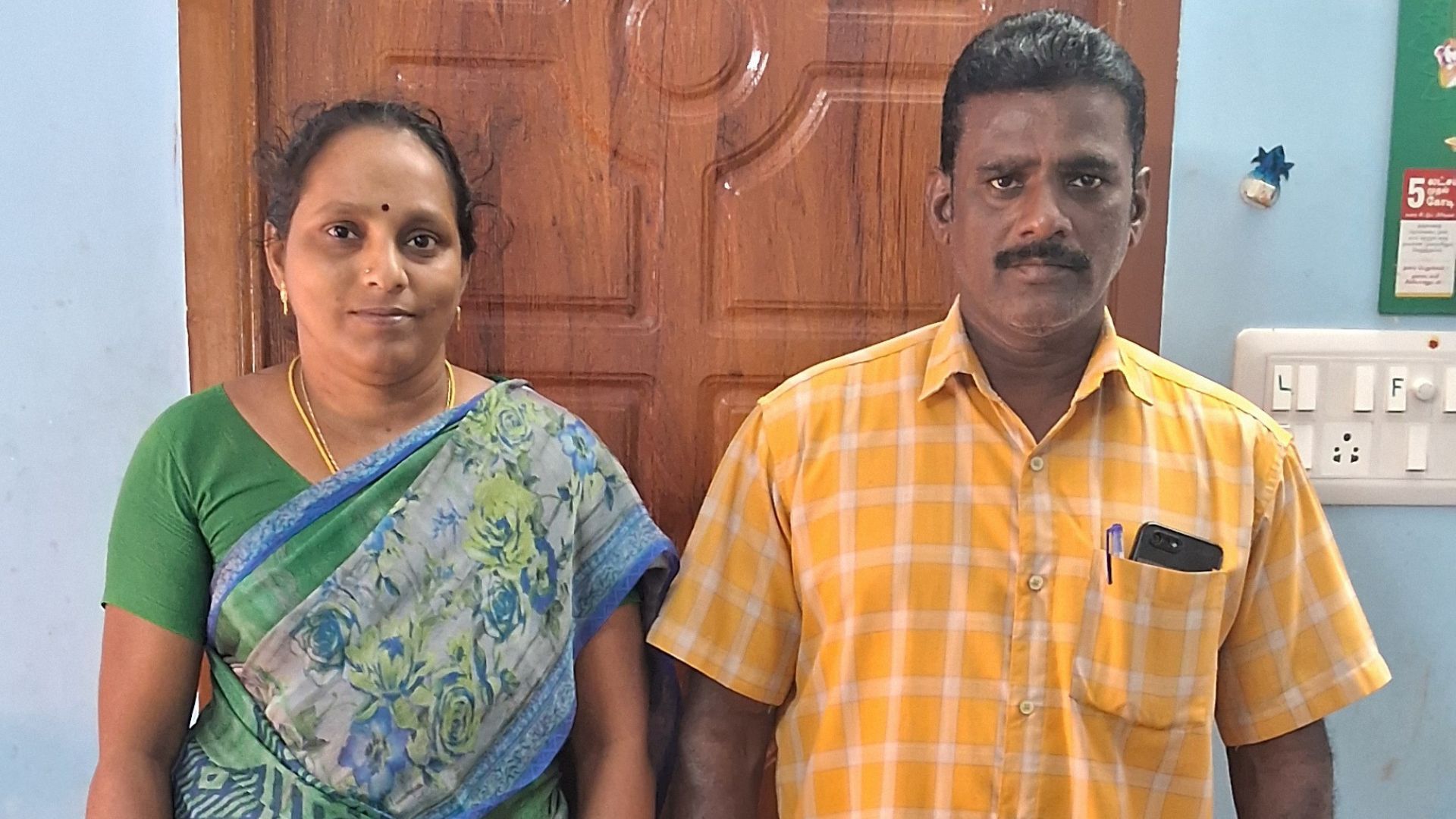 Sundari and Devaraj— a self-employed tailor and farmer couple part of HUL Prabhat’s Waste Management Project.