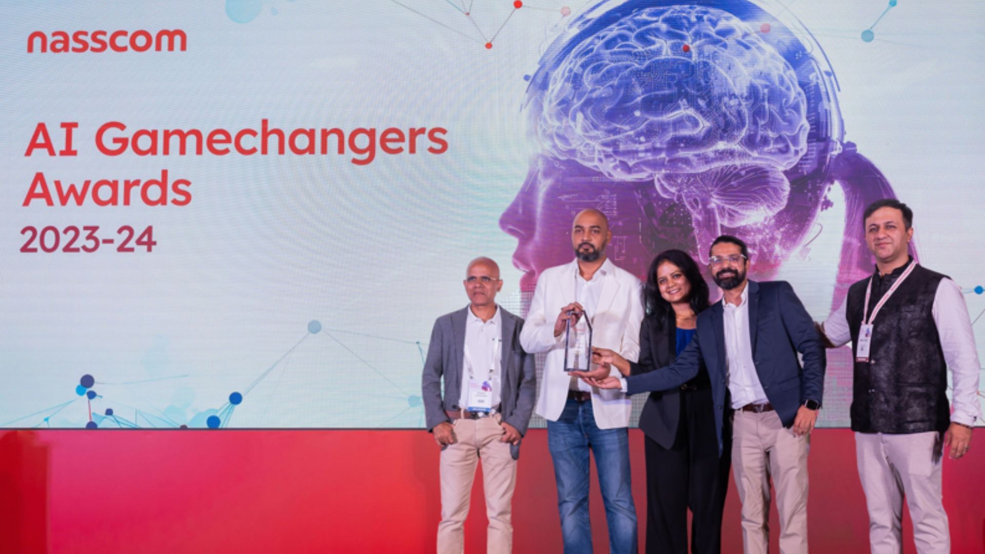 Awards ceremony at the NASSCOM AI Gamechangers Award 2024 for the best use of AI in the CPG (Consumer Packaged Goods) sector and at the Financial Express Futech Awards 2022 for the best use of Martech.