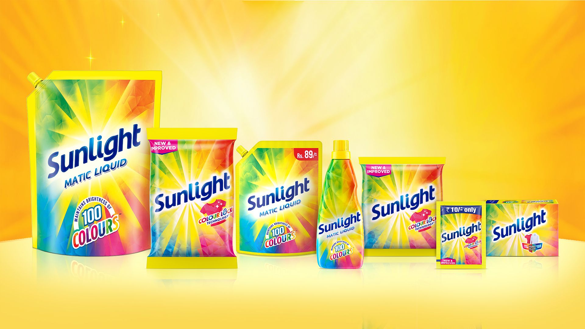 A collection of Sunlight products.