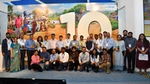A team photo at an event to celebrate 10 years of HUL's Prabhat community development initiative