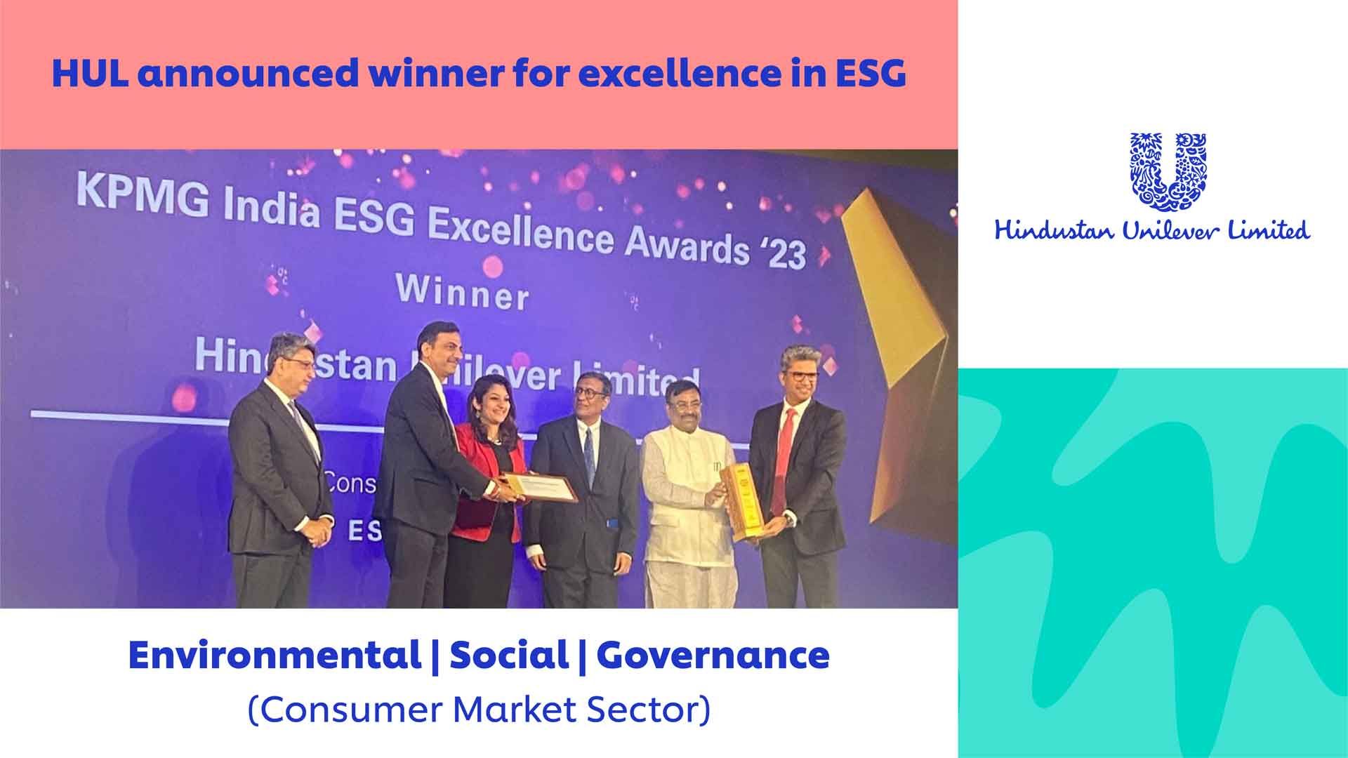 ESG KPMG award 