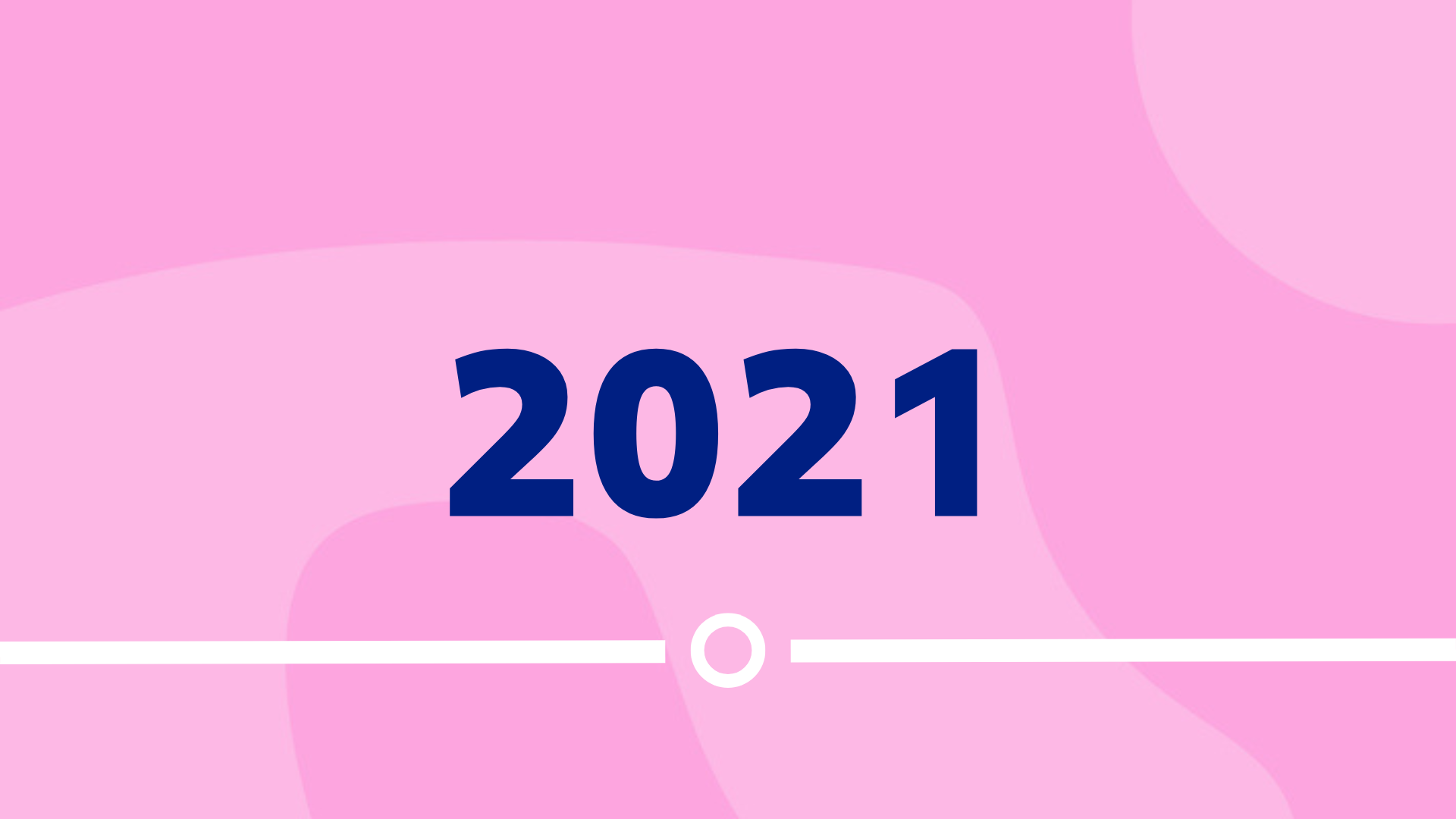 Timeline image with the text 2021