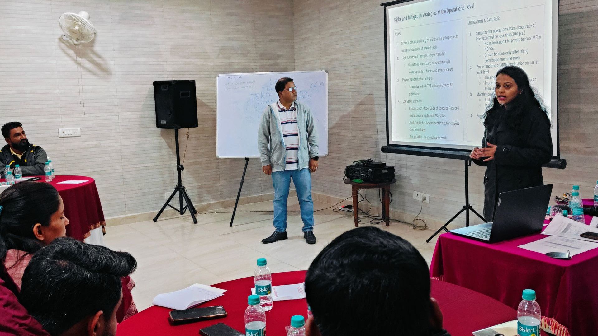 Training of Community Cadres called Haqdarshaks in Youth Retailer Strengthening Program.