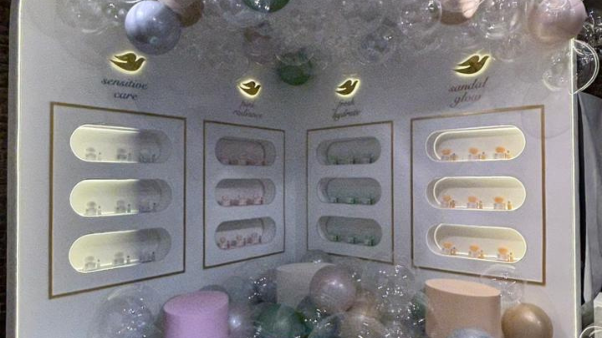 Influencers and content creators at the Dove BYOB event