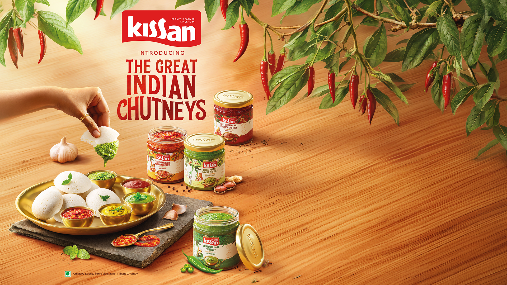 Kissan Great Indian Chutney Range