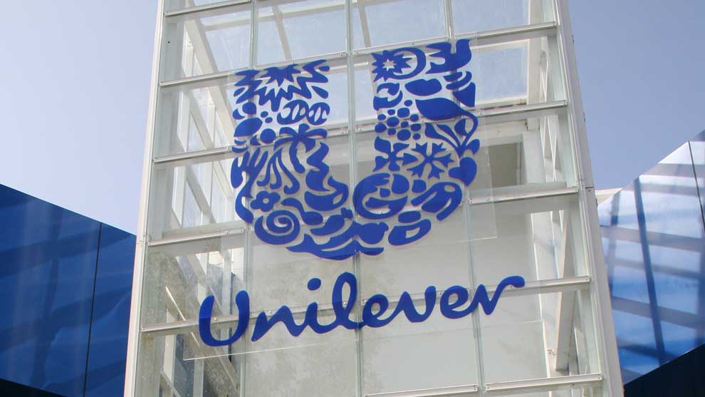 Unilever logo.