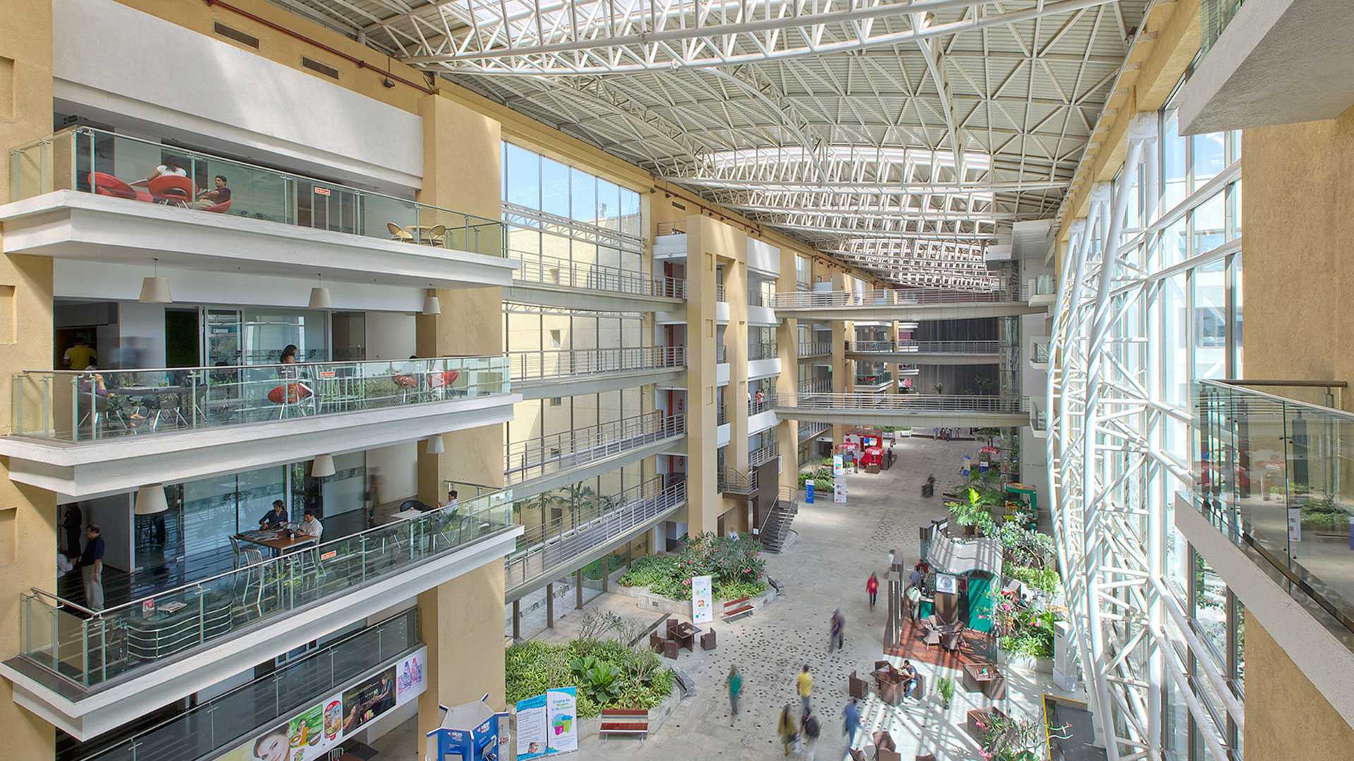 Campus building at HUL