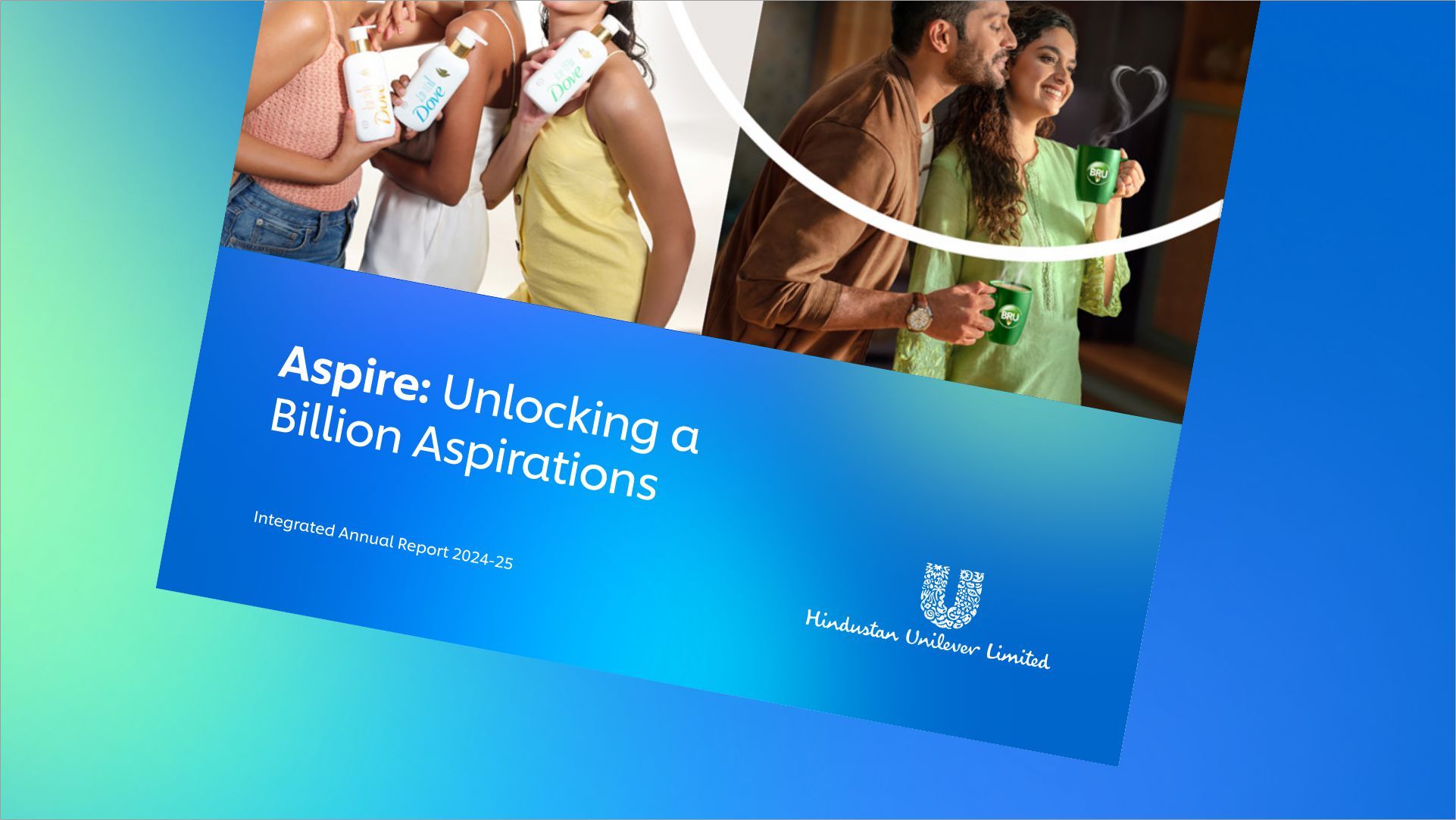 HUL annual report cover for Financial Year 2024-25