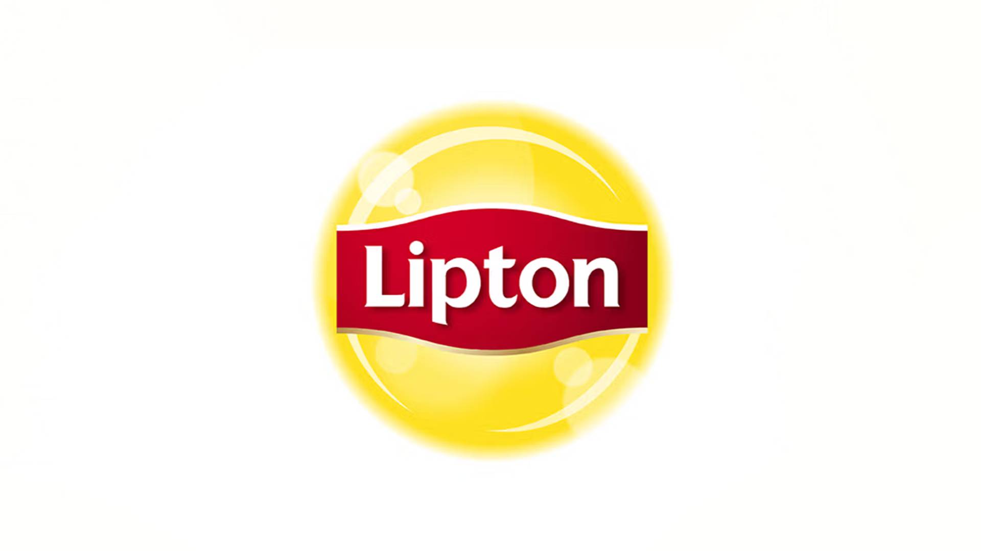 Lipton logo with yellow background