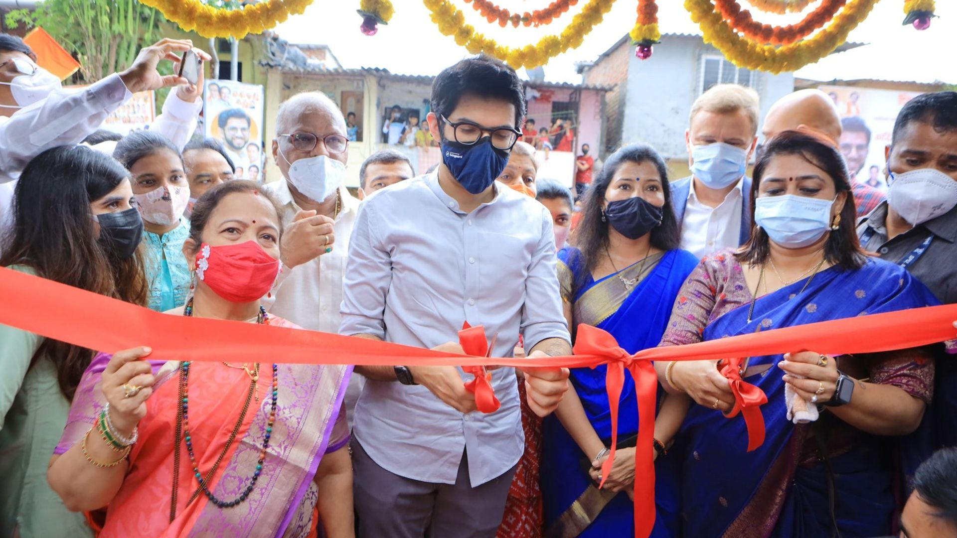 Hon'ble Minister of #Tourism & Environment, Mr Aditya Thackeray inaugurating HUL's 6th Suvidha Centre in Ghatkopar, Mumbai 