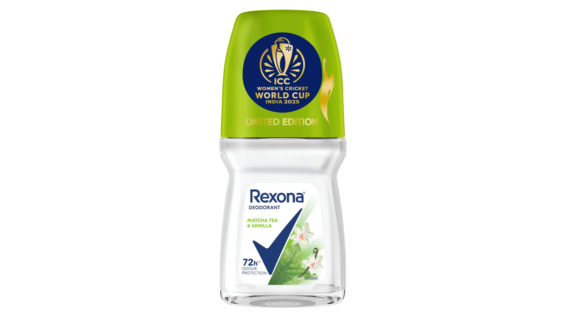 Rexona Matcha Tea & Vanilla deodorant ICC World Cup 2025 limited edition.