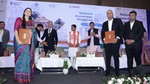 A picture of HUL and MoHUA (Ministry of Housing and Urban Affairs) representatives during the launch event of Centre of Excellence for urban higinene and sanitation held on November 19th 2024